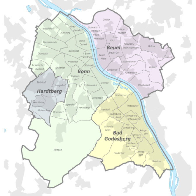 Studium in Bonn: Wohnungsmarkt & Szeneviertel